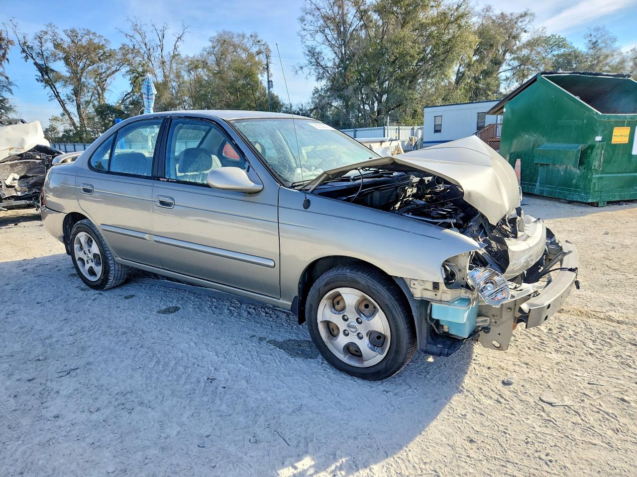 2005 Nissan Sentra 1.8 Gray vin: 3N1CB51D95L534469