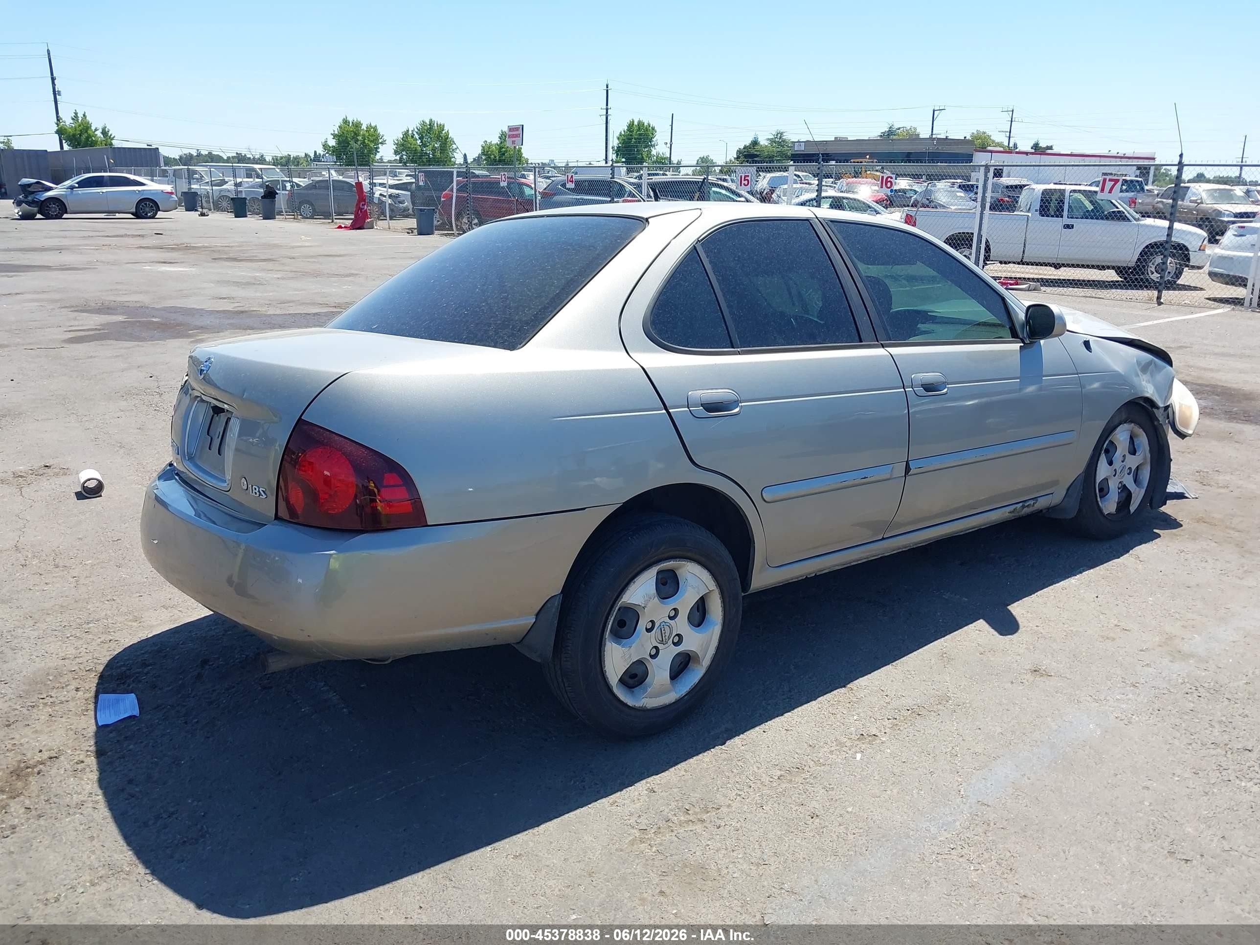 2005 Nissan Sentra 1.8s Brown vin: 3N1CB51D95L540370