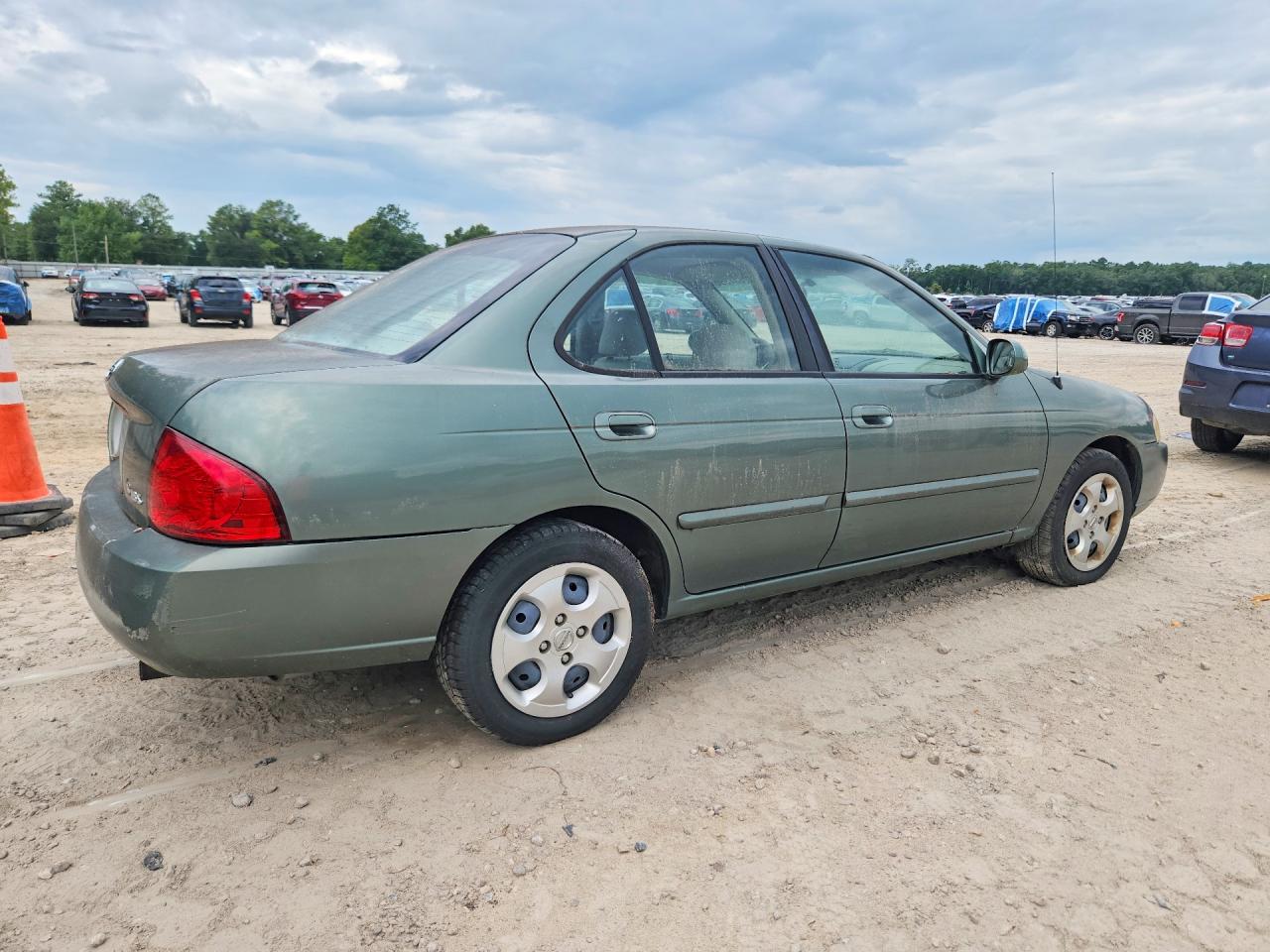 2005 Nissan Sentra 1.8 Green vin: 3N1CB51D95L549098