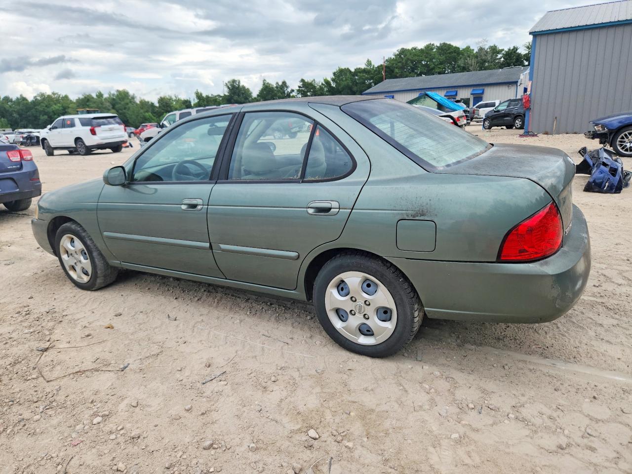 2005 Nissan Sentra 1.8 Green vin: 3N1CB51D95L549098