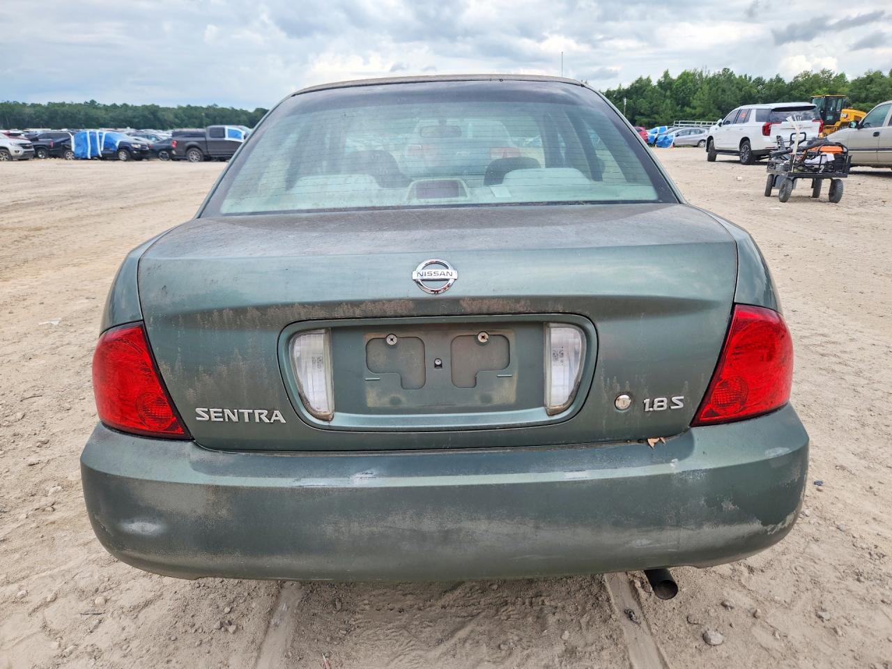 2005 Nissan Sentra 1.8 Green vin: 3N1CB51D95L549098