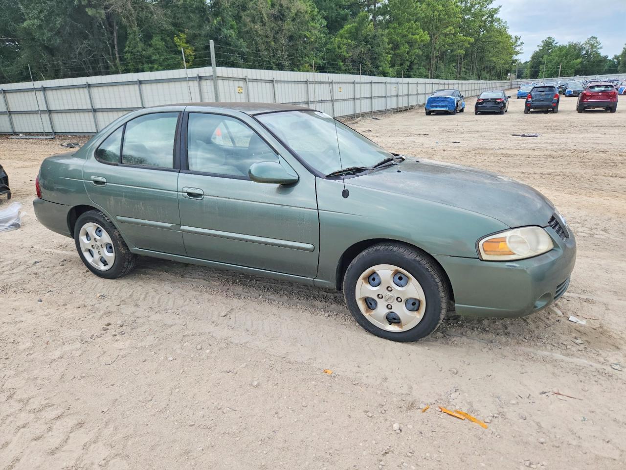 2005 Nissan Sentra 1.8 Green vin: 3N1CB51D95L549098