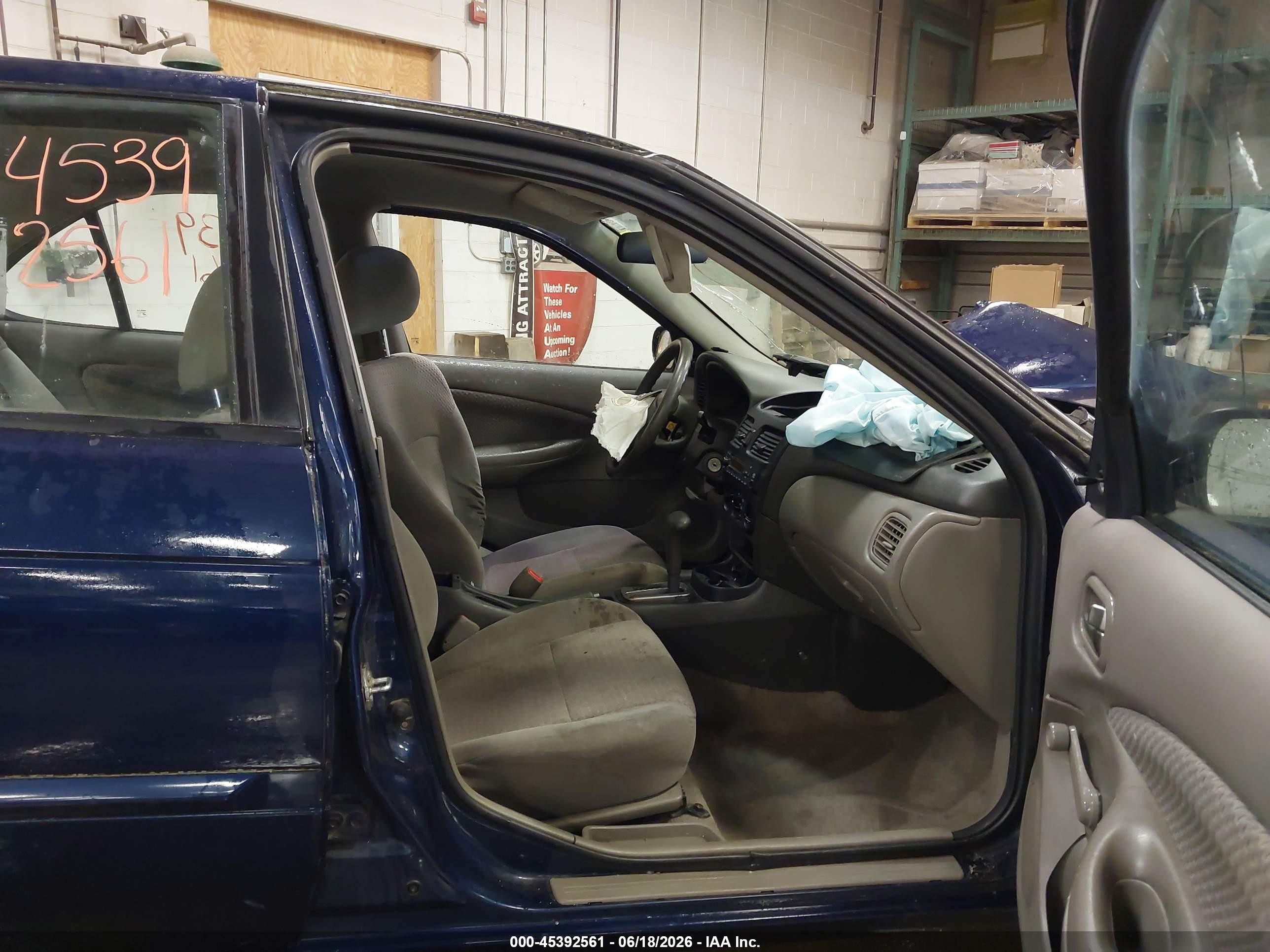 2005 Nissan Sentra 1.8 Blue vin: 3N1CB51D95L551109