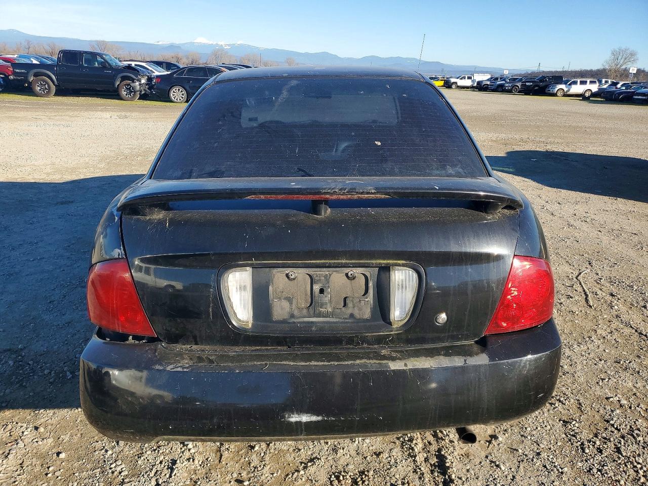2006 Nissan Sentra 1.8 Black vin: 3N1CB51D96L483976