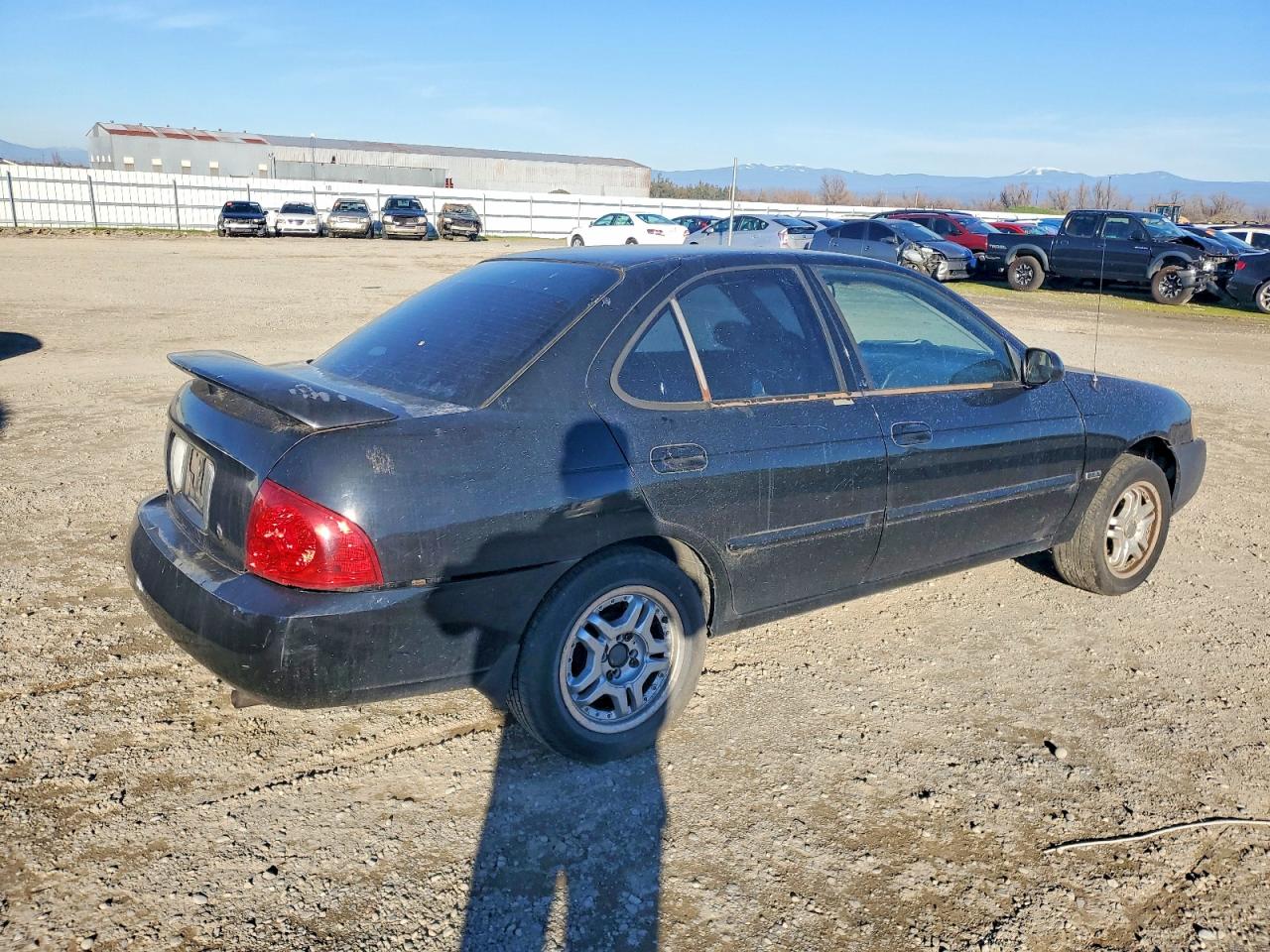 2006 Nissan Sentra 1.8 Black vin: 3N1CB51D96L483976