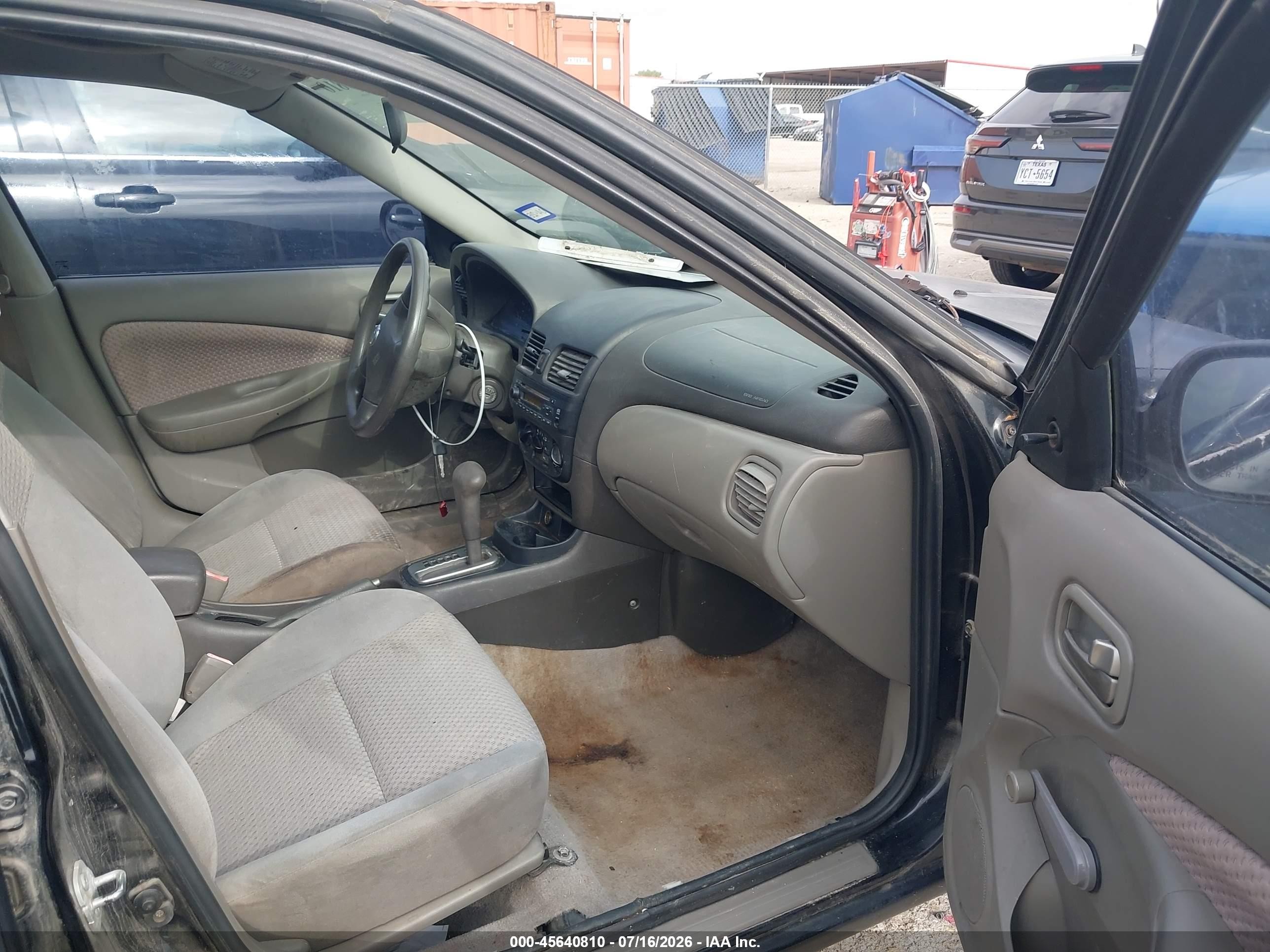 2006 Nissan Sentra 1.8 Black vin: 3N1CB51D96L494086