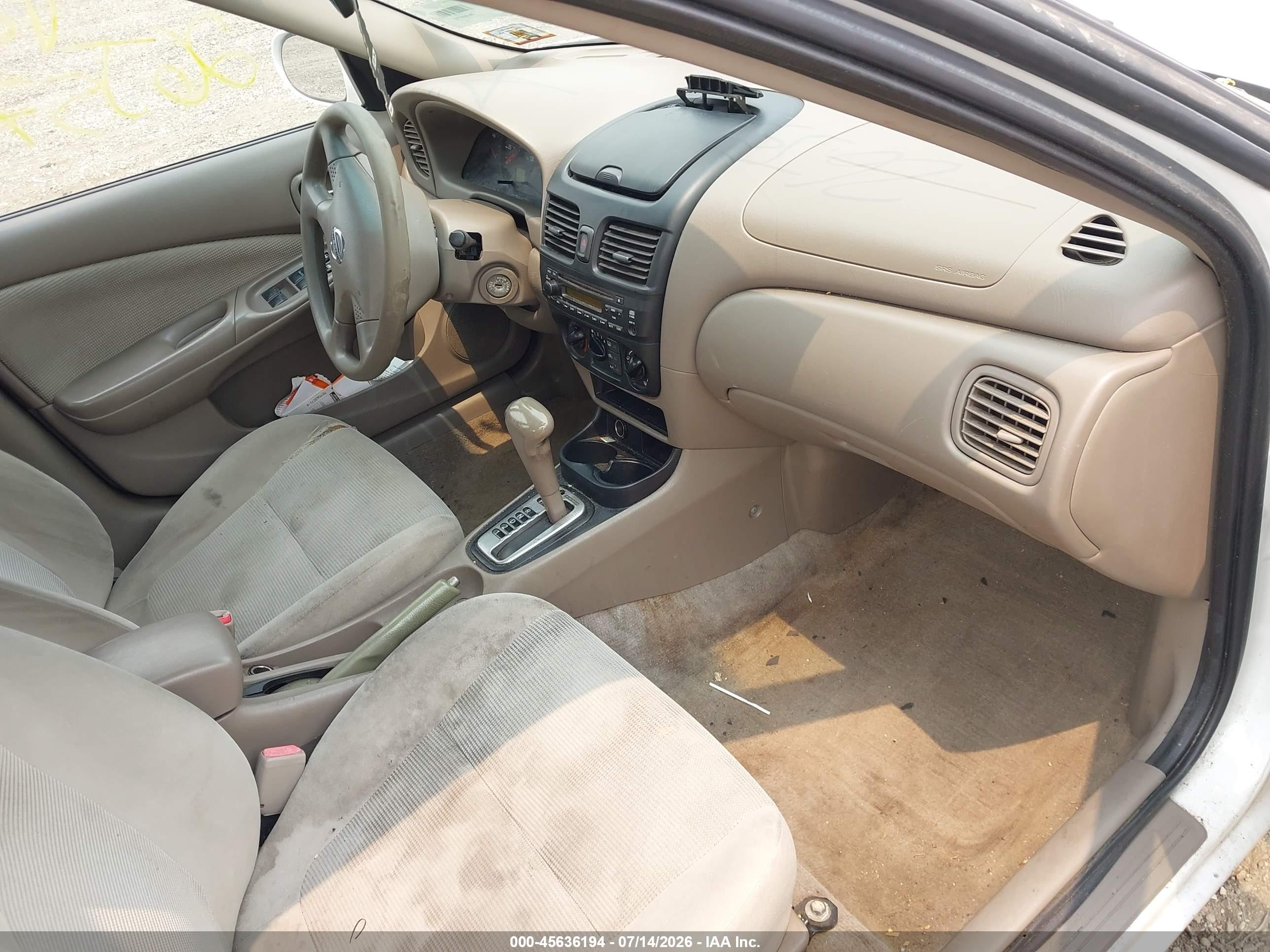 2006 Nissan Sentra 1.8s Белый vin: 3N1CB51D96L502171