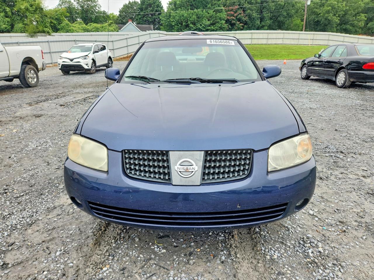 2006 Nissan Sentra 1.8 Blue vin: 3N1CB51D96L547675