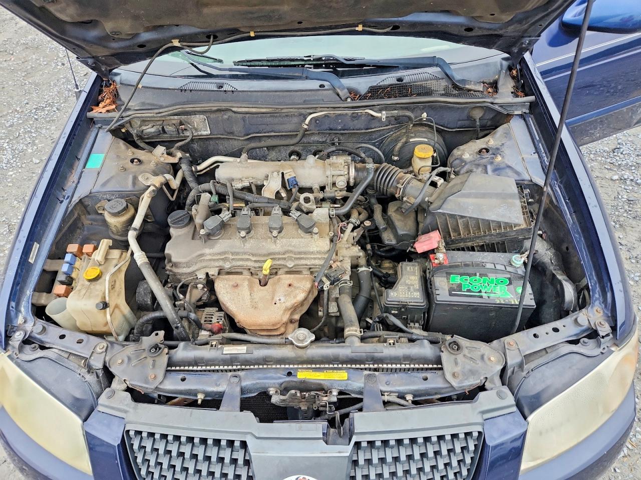 2006 Nissan Sentra 1.8 Blue vin: 3N1CB51D96L547675
