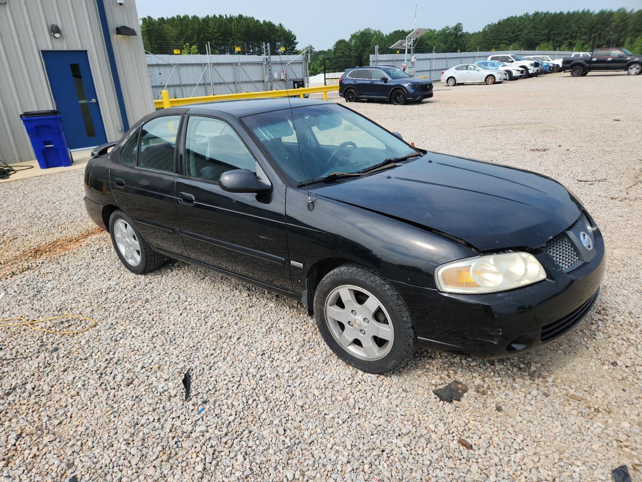 2006 Nissan Sentra 1.8 Black vin: 3N1CB51D96L615120