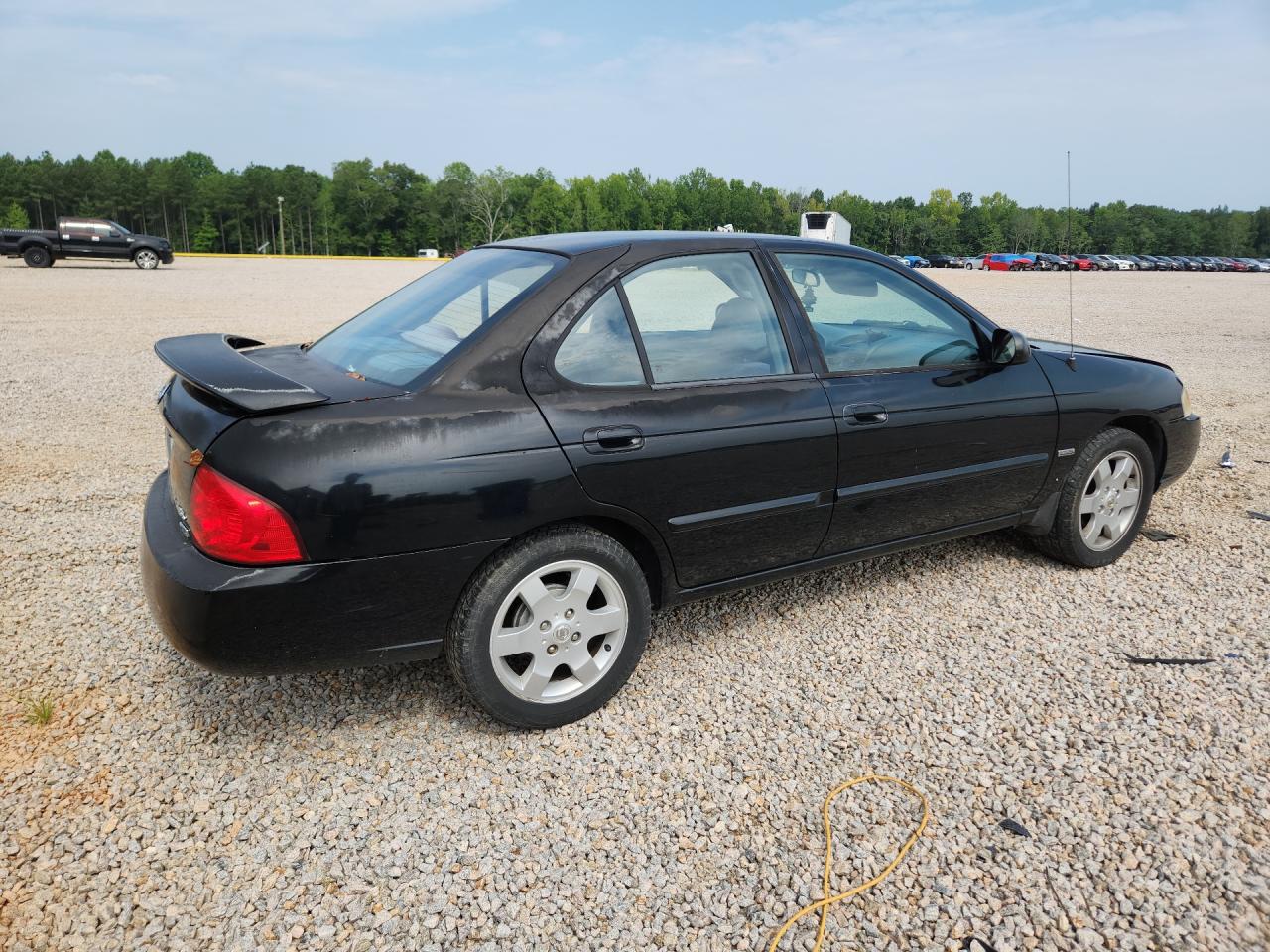 2006 Nissan Sentra 1.8 Black vin: 3N1CB51D96L615120