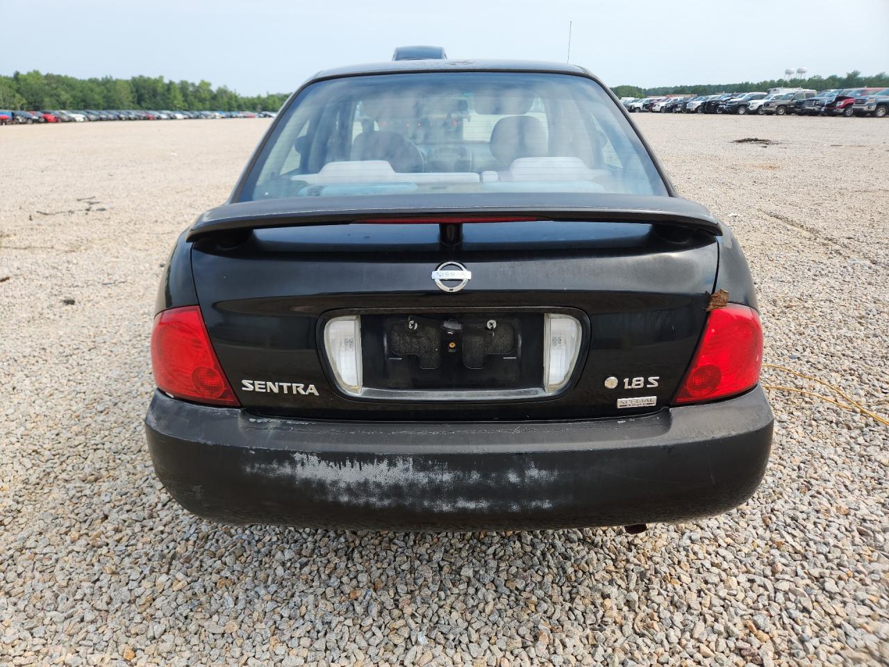 2006 Nissan Sentra 1.8 Black vin: 3N1CB51D96L615120