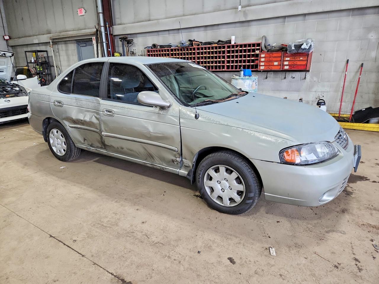 2001 Nissan Sentra Xe Tan vin: 3N1CB51DX1L467522