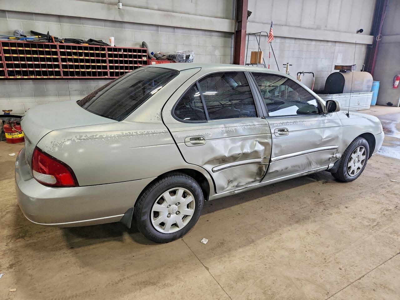 2001 Nissan Sentra Xe Tan vin: 3N1CB51DX1L467522