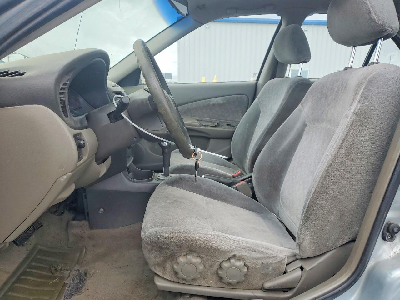 2002 Nissan Sentra Xe Silver vin: 3N1CB51DX2L639033