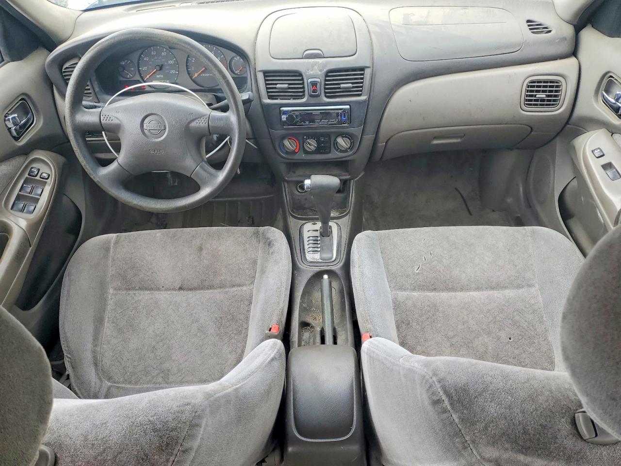 2002 Nissan Sentra Xe Silver vin: 3N1CB51DX2L639033