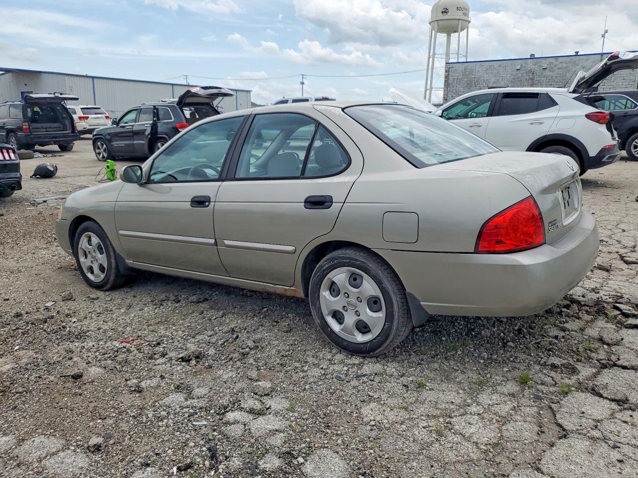 2004 Nissan Sentra 1.8/1.8s Beige vin: 3N1CB51DX4L474460