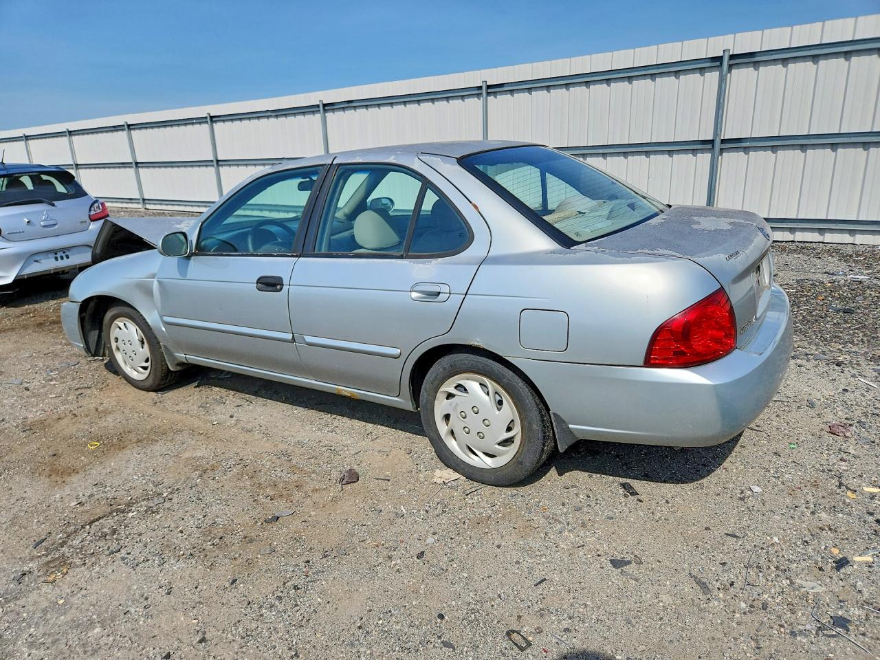 2004 Nissan Sentra 1.8 Silver vin: 3N1CB51DX4L876799