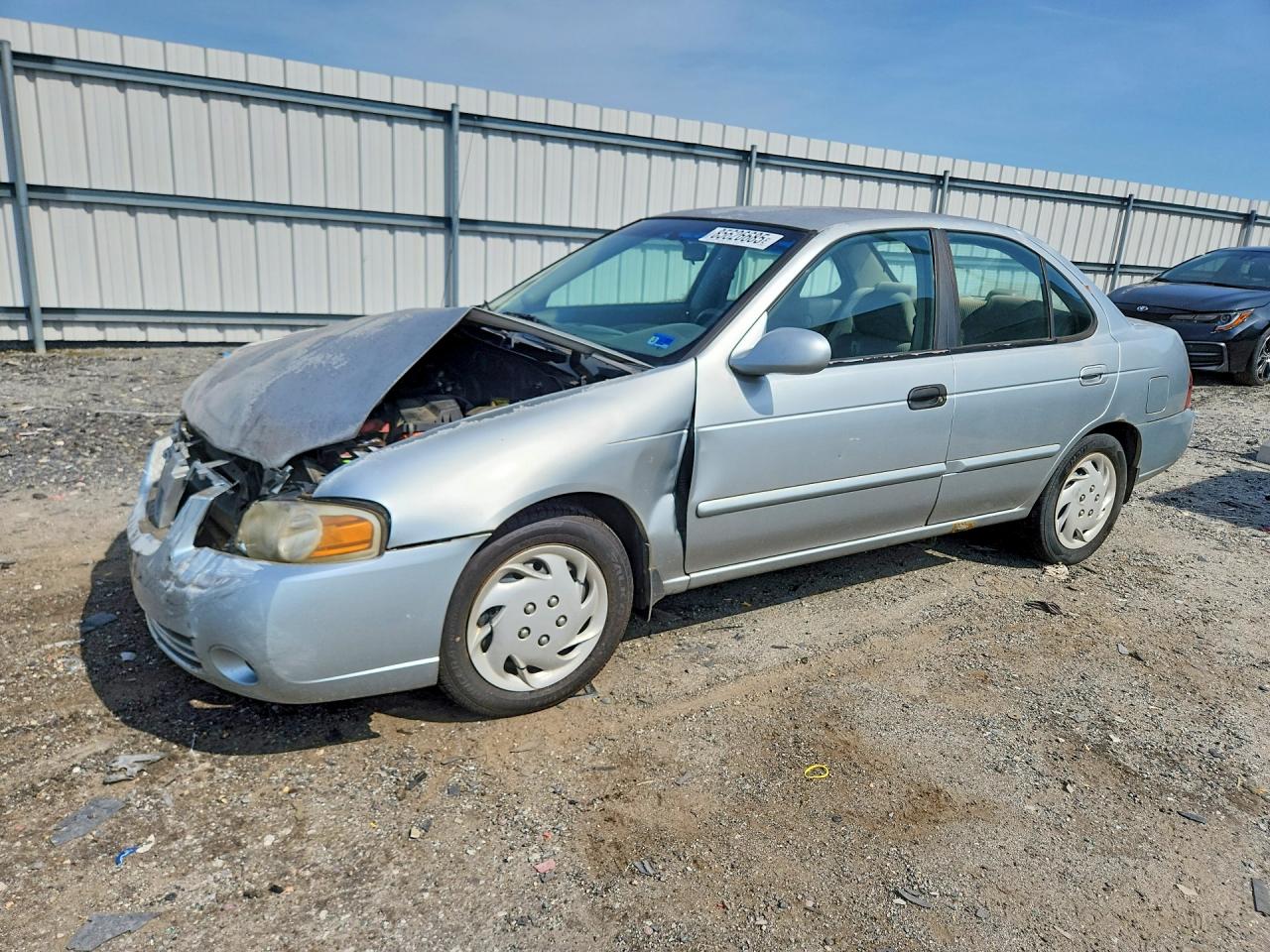 2004 Nissan Sentra 1.8 Silver vin: 3N1CB51DX4L876799