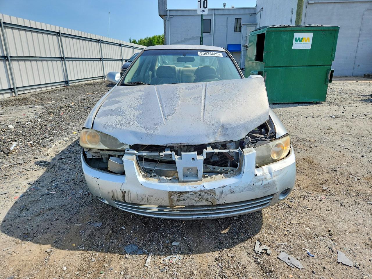 2004 Nissan Sentra 1.8 Silver vin: 3N1CB51DX4L876799