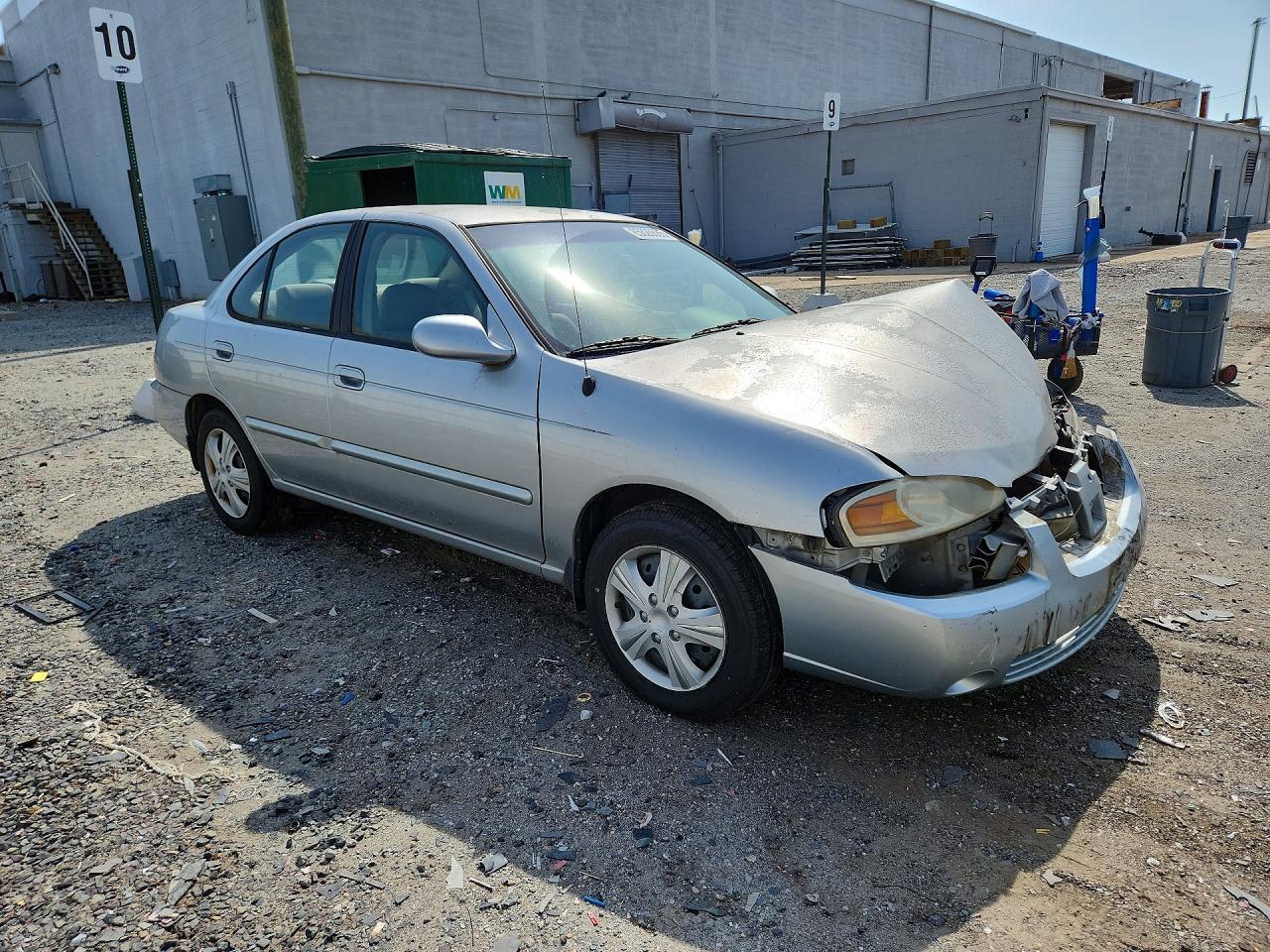 2004 Nissan Sentra 1.8 Silver vin: 3N1CB51DX4L876799