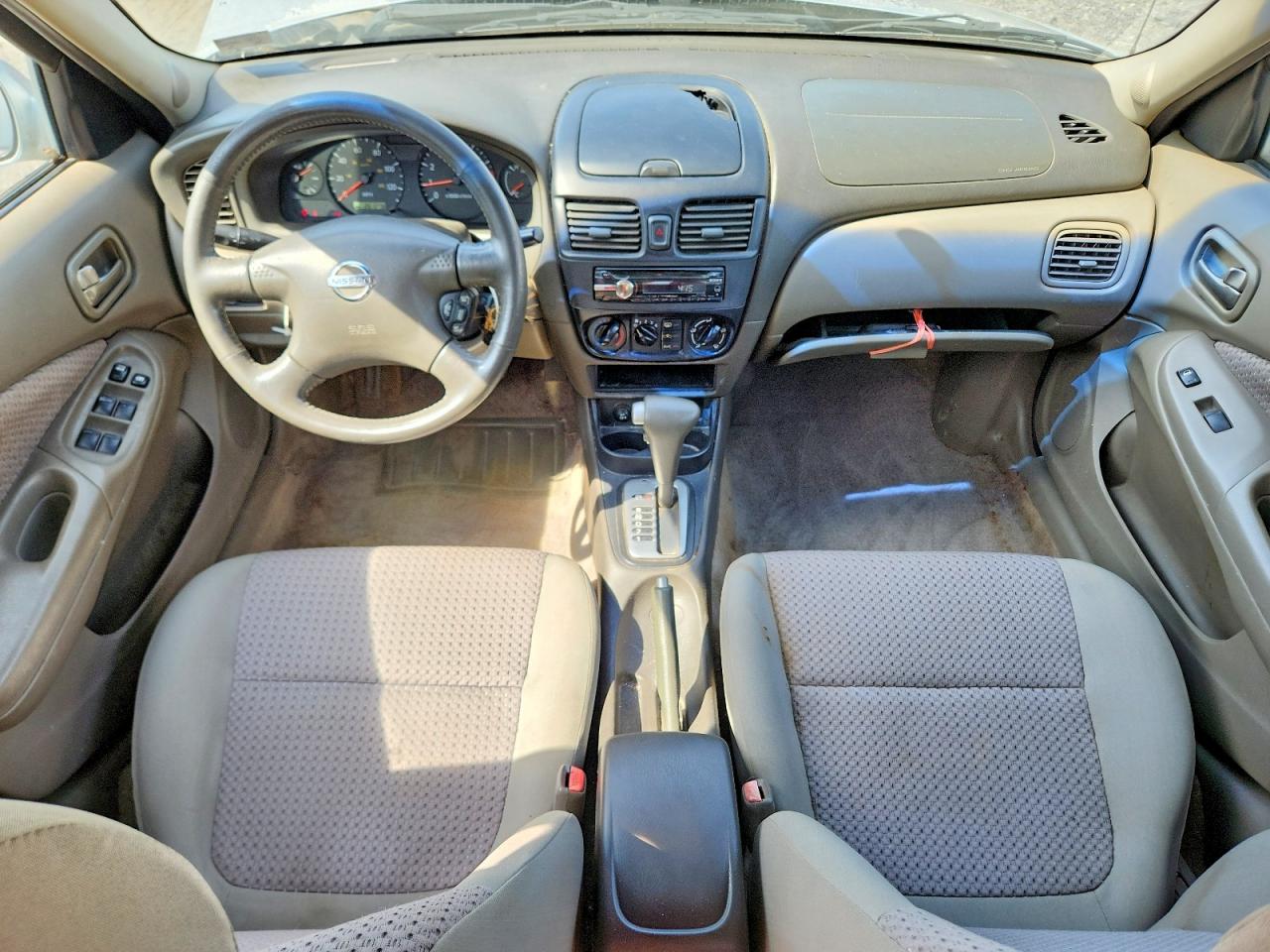 2004 Nissan Sentra 1.8 Silver vin: 3N1CB51DX4L876799