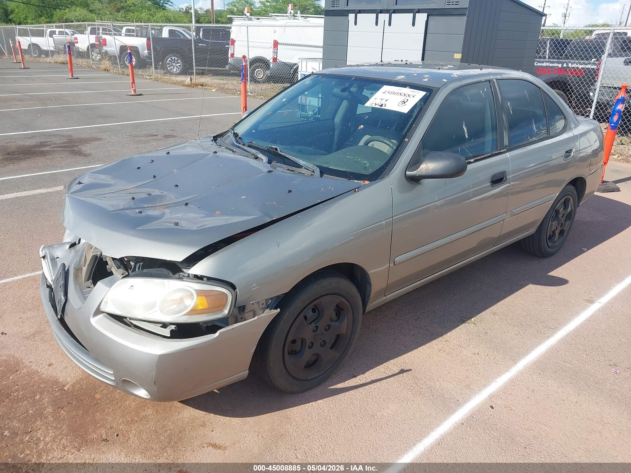 2005 Nissan Sentra 1.8s Beige vin: 3N1CB51DX5L459524