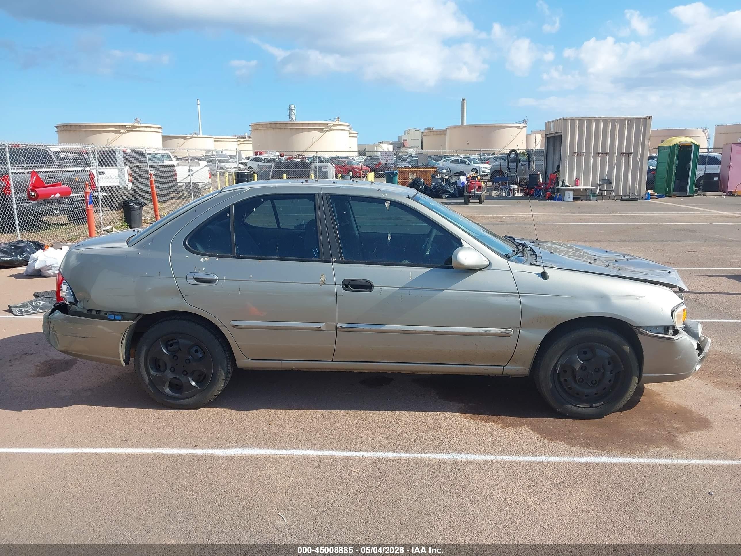 2005 Nissan Sentra 1.8s Beige vin: 3N1CB51DX5L459524