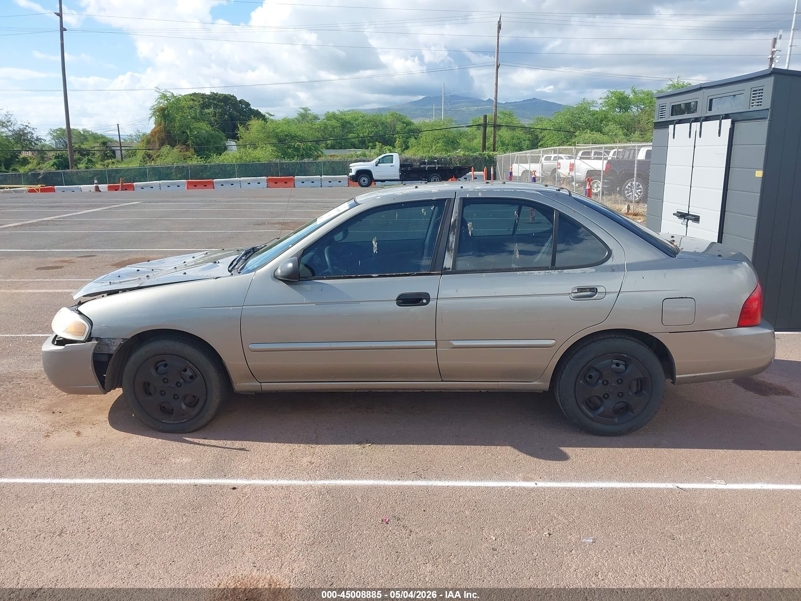 2005 Nissan Sentra 1.8s Beige vin: 3N1CB51DX5L459524