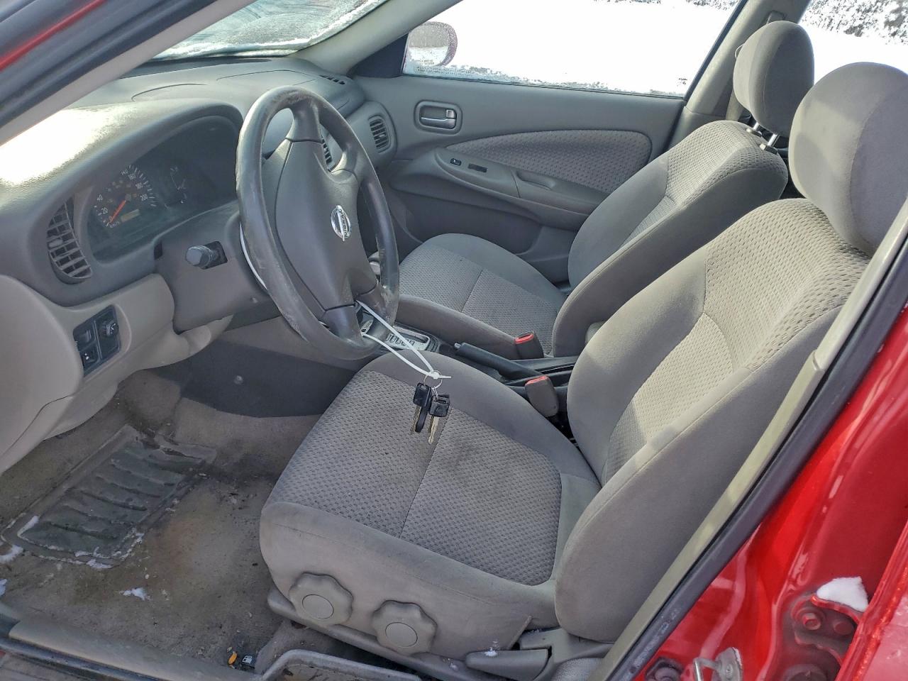 2005 Nissan Sentra 1.8 Red vin: 3N1CB51DX5L491857