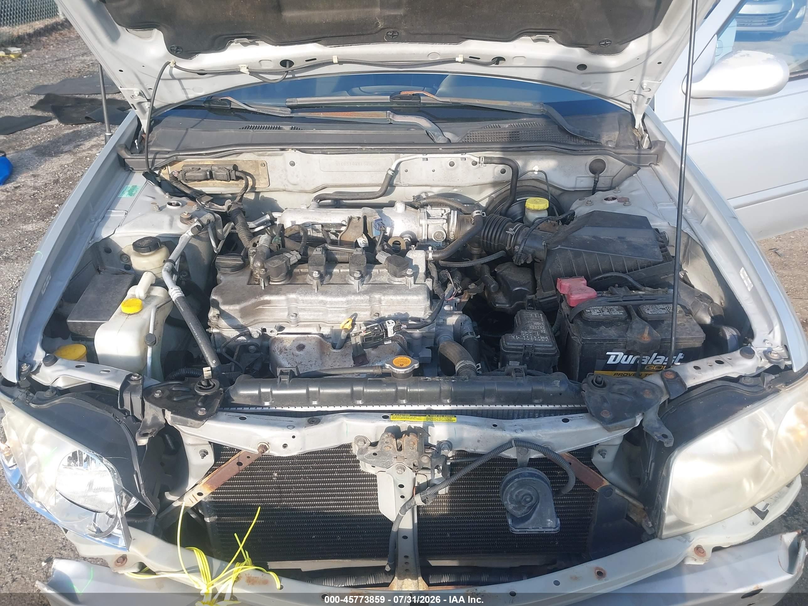 2005 Nissan Sentra 1.8s Silver vin: 3N1CB51DX5L525053