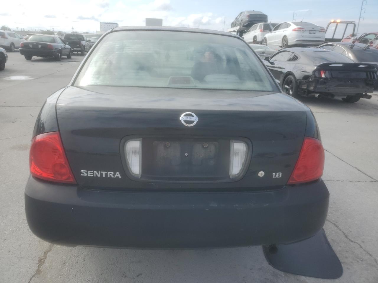 2006 Nissan Sentra 1.8 Blue vin: 3N1CB51DX6L456771