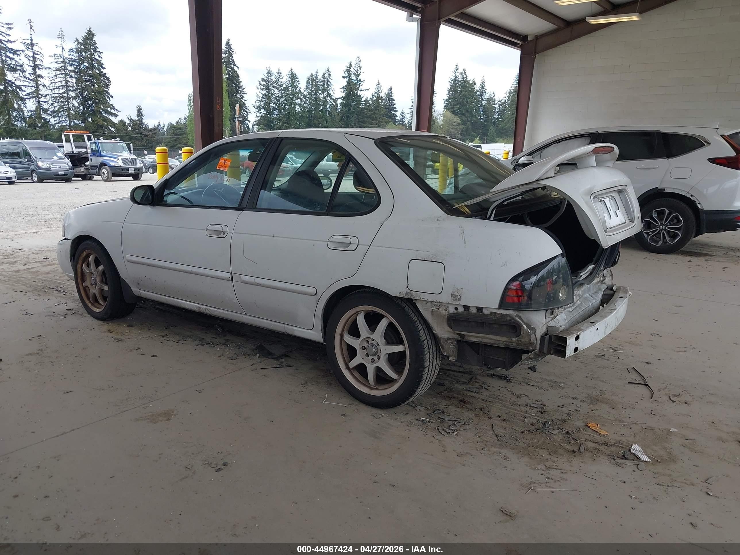 2006 Nissan Sentra 1.8s White vin: 3N1CB51DX6L458942