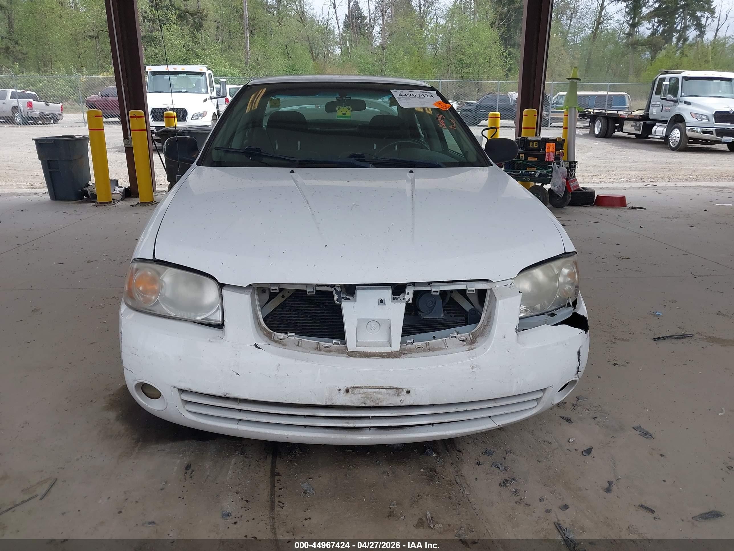 2006 Nissan Sentra 1.8s White vin: 3N1CB51DX6L458942