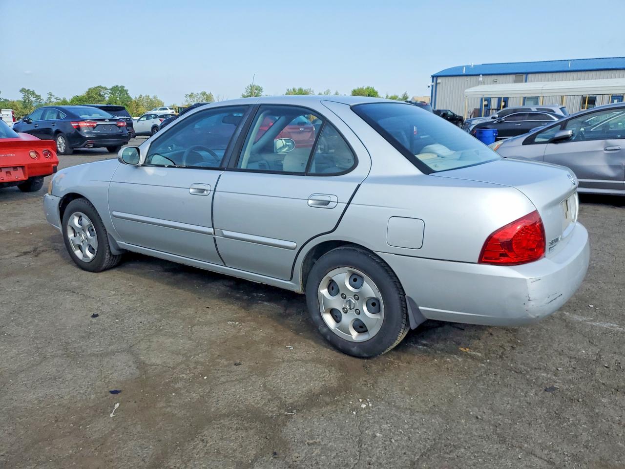 2006 Nissan Sentra 1.8 Silver vin: 3N1CB51DX6L477376