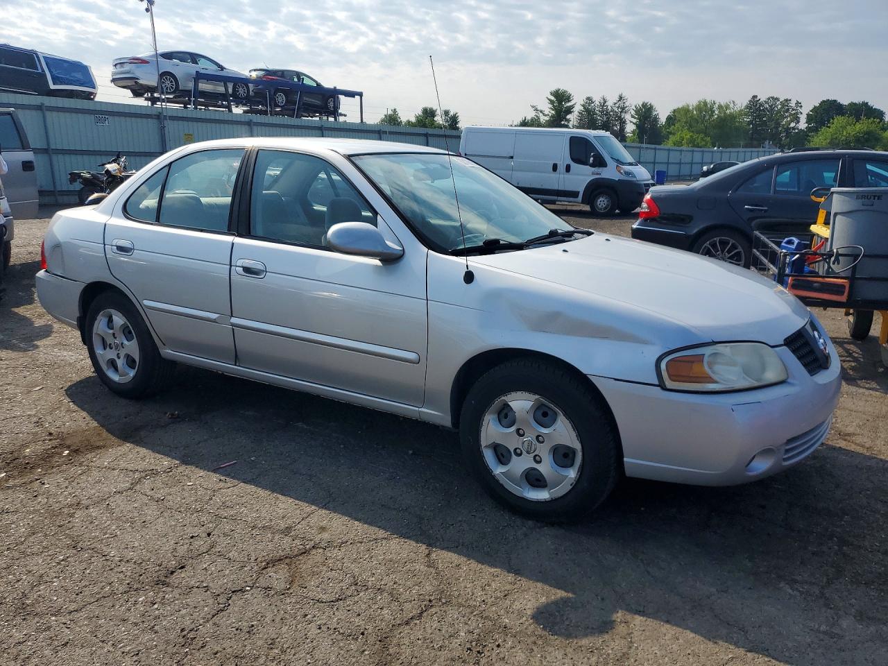 2006 Nissan Sentra 1.8 Silver vin: 3N1CB51DX6L477376