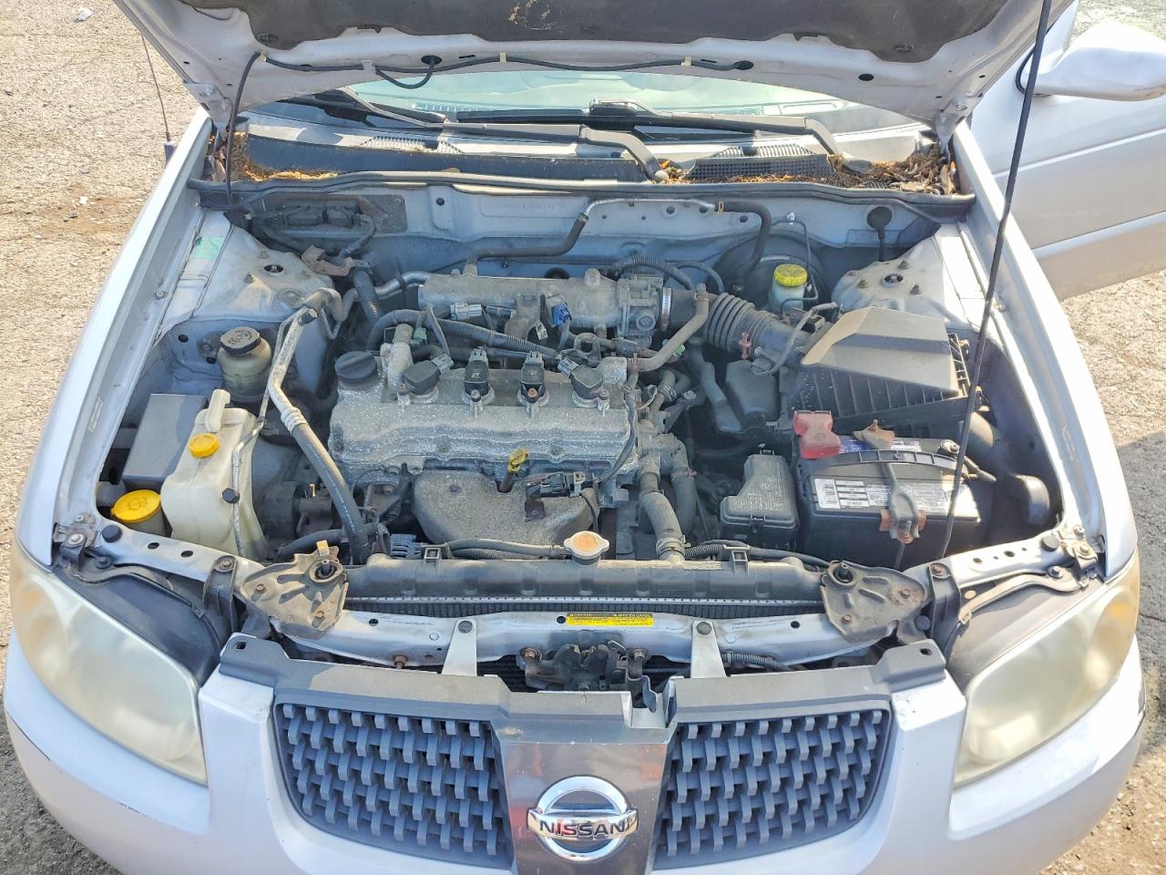 2006 Nissan Sentra 1.8 Silver vin: 3N1CB51DX6L477376