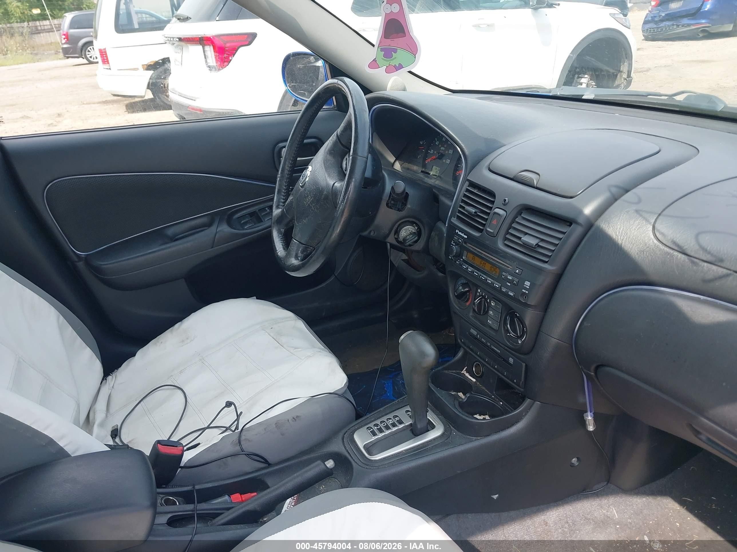 2006 Nissan Sentra 1.8s Blue vin: 3N1CB51DX6L493738