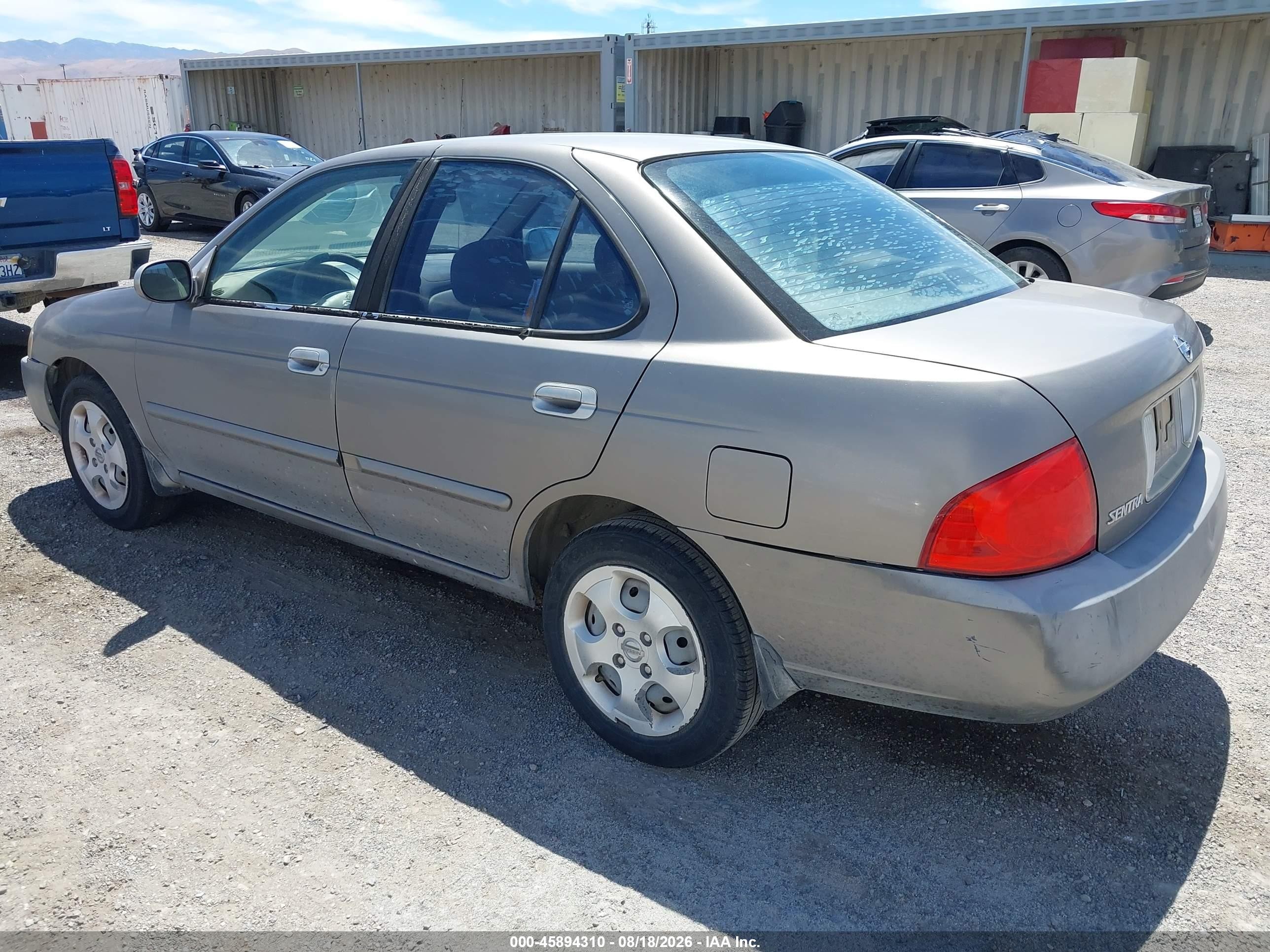 2006 Nissan Sentra 1.8s Gray vin: 3N1CB51DX6L531520