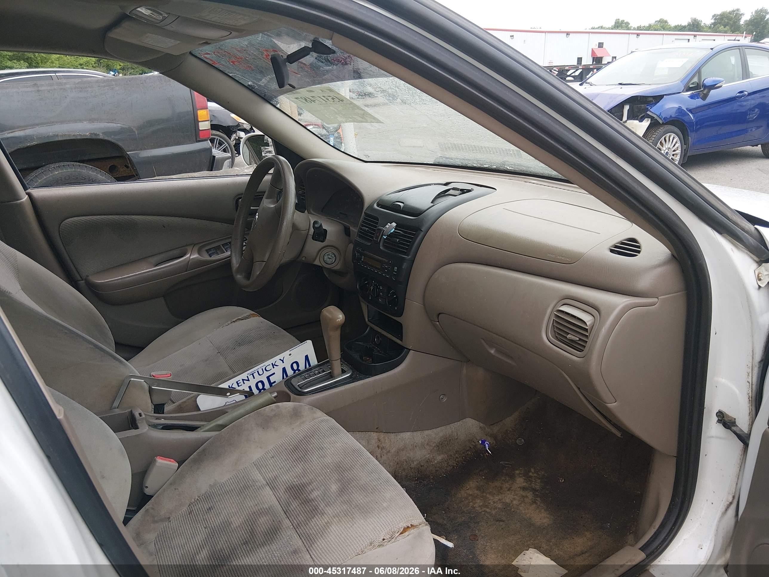 2006 Nissan Sentra 1.8s White vin: 3N1CB51DX6L595377