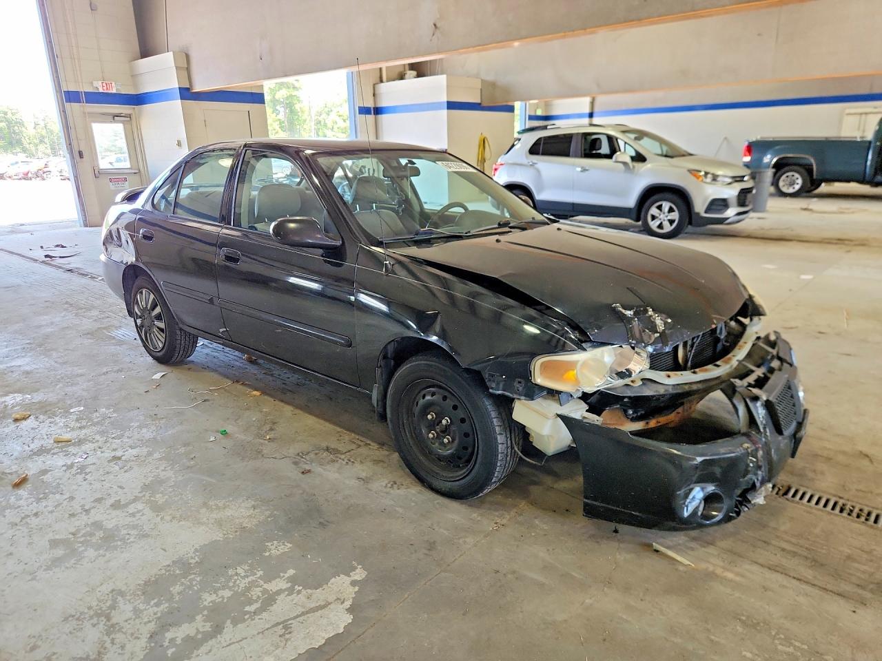 2006 Nissan Sentra 1.8 Черный vin: 3N1CB51DX6L637434
