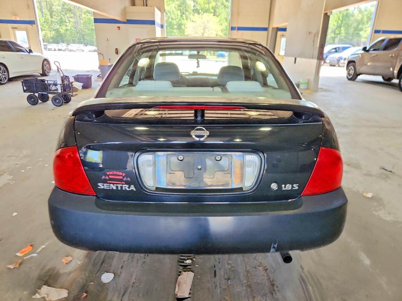 2006 Nissan Sentra 1.8 Черный vin: 3N1CB51DX6L637434