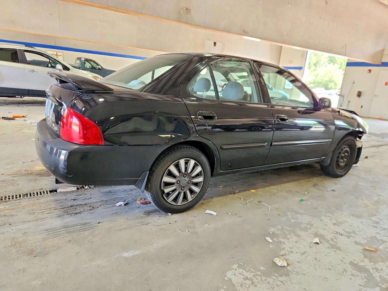 2006 Nissan Sentra 1.8 Черный vin: 3N1CB51DX6L637434