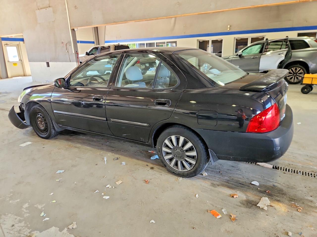2006 Nissan Sentra 1.8 Черный vin: 3N1CB51DX6L637434