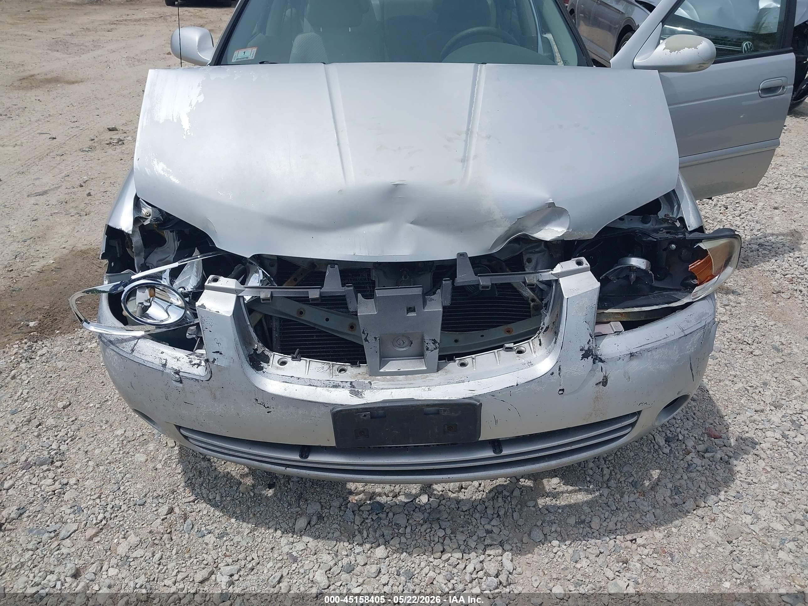 2006 Nissan Sentra 1.8s Silver vin: 3N1CB51DX6L643296