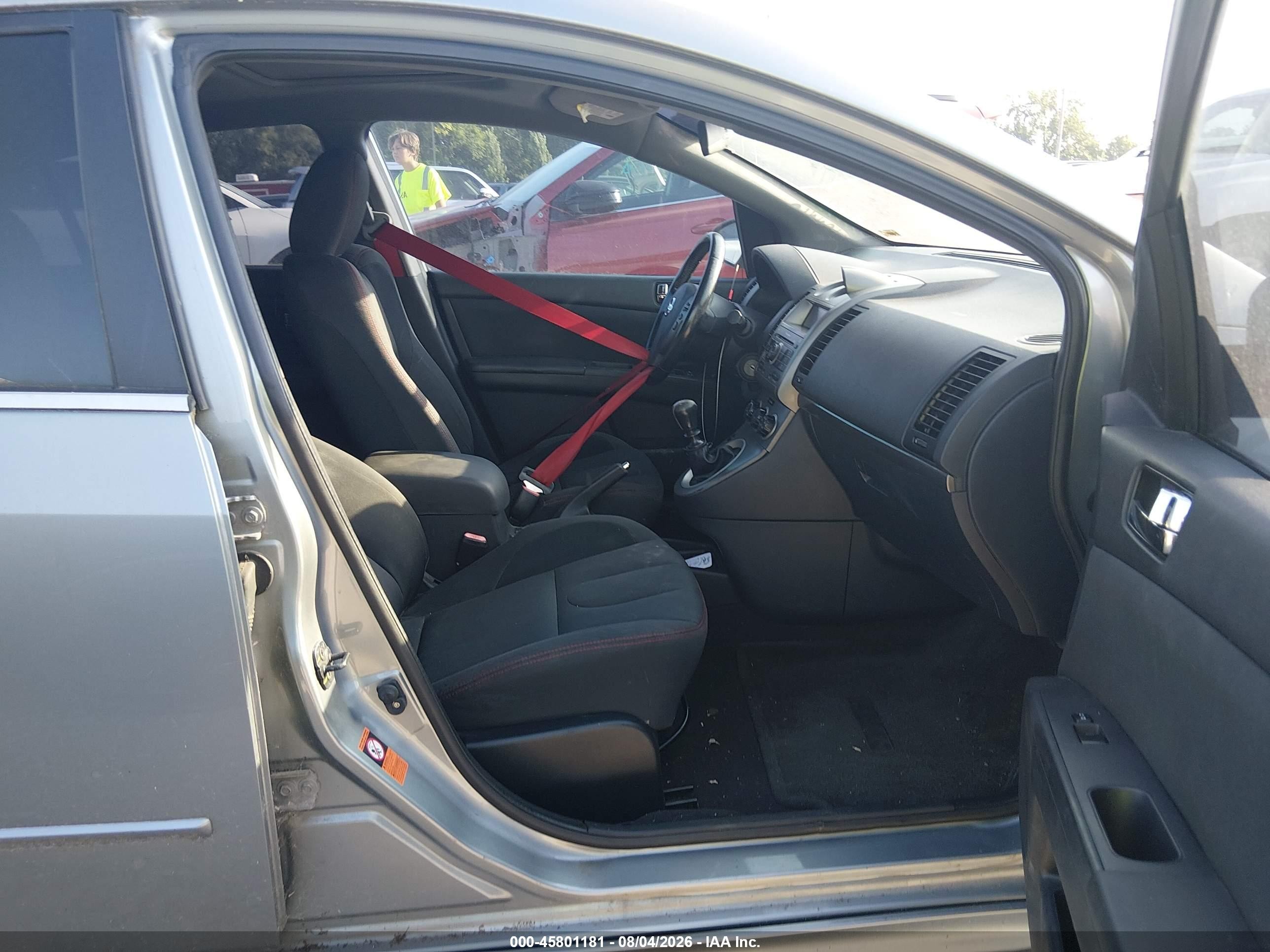 2008 Nissan Sentra Se-r Spec V Silver vin: 3N1CB61E98L642089