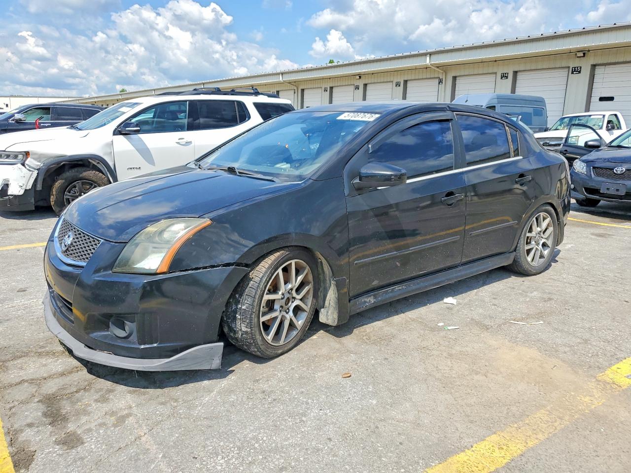 2007 Nissan Sentra Se-r Spec V Black vin: 3N1CB61EX7L701682