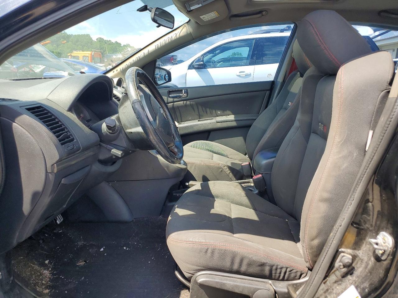 2007 Nissan Sentra Se-r Spec V Черный vin: 3N1CB61EX7L701682