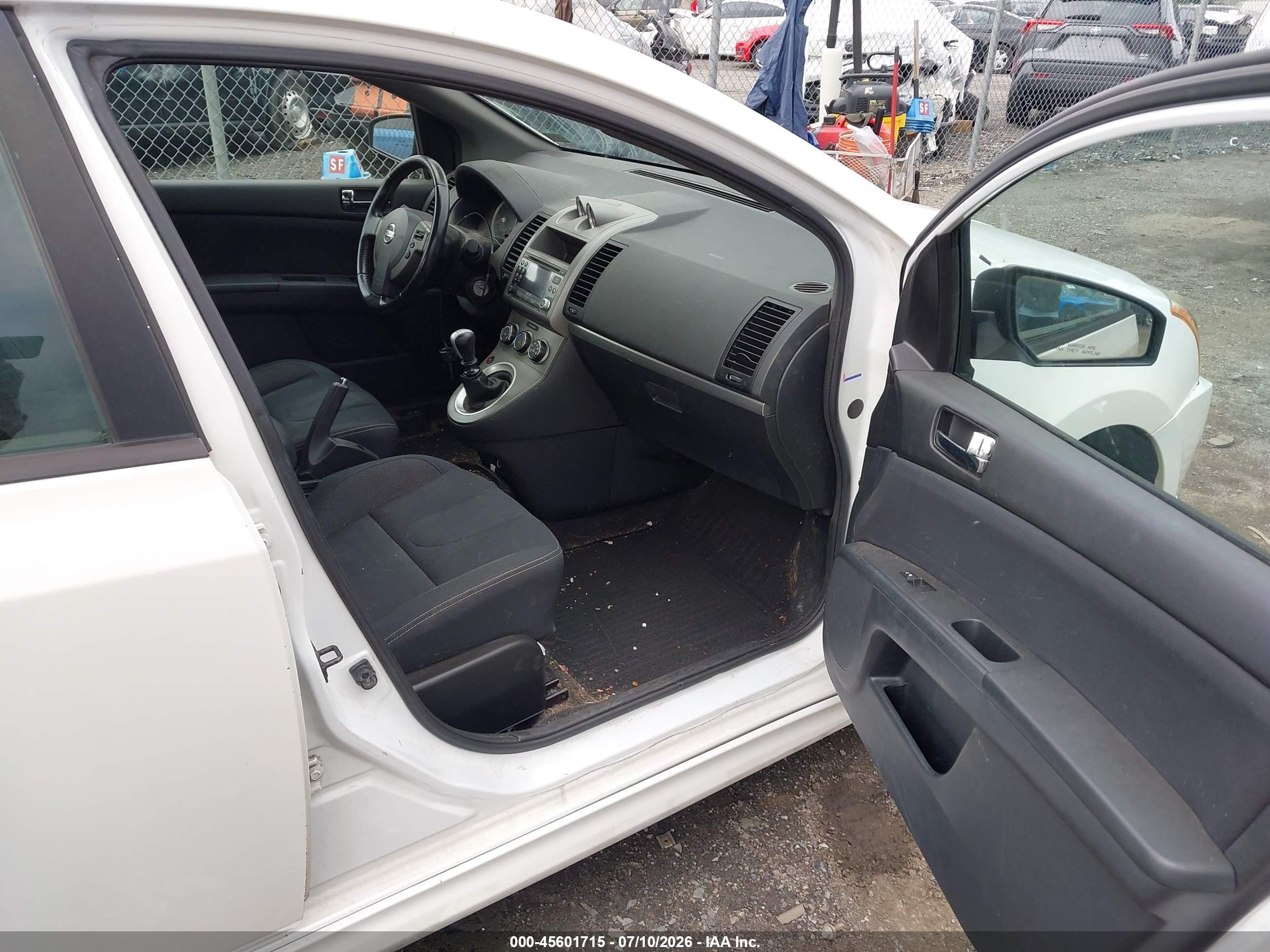 2010 Nissan Sentra Se-r Spec V White vin: 3N1CB6AP8AL678766