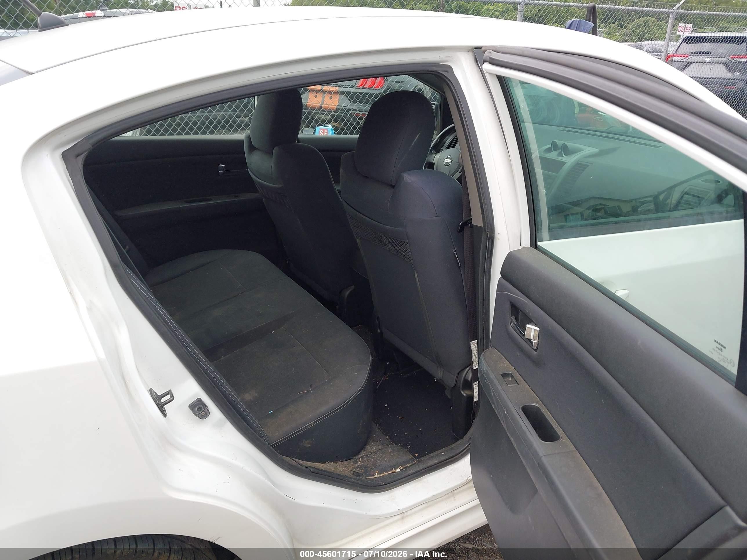 2010 Nissan Sentra Se-r Spec V White vin: 3N1CB6AP8AL678766